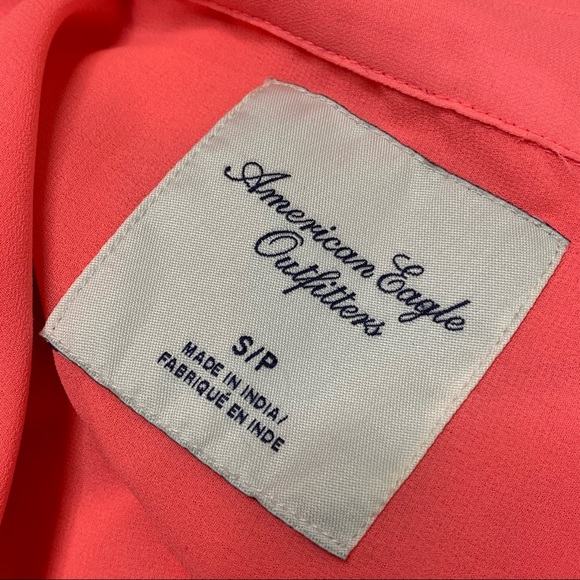 American Eagle Outfitters Semi-Sheer Button Down S - Picture 8 of 9